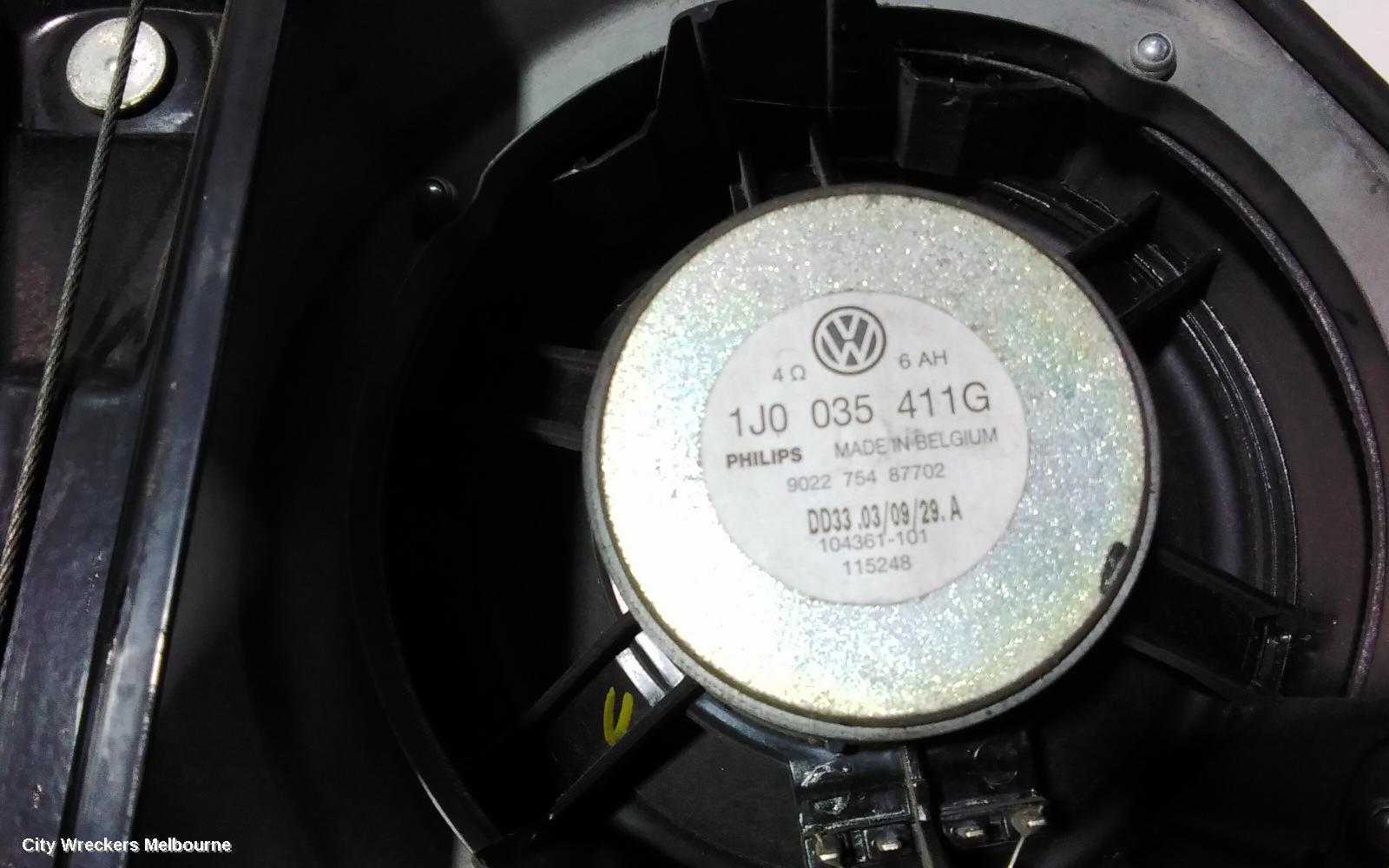 VOLKSWAGEN GOLF LEFT FRONT WINDOW REG/MOTOR, 5DR HATCH POWER - MOTOR ONLY 09/1998 - 04/2004