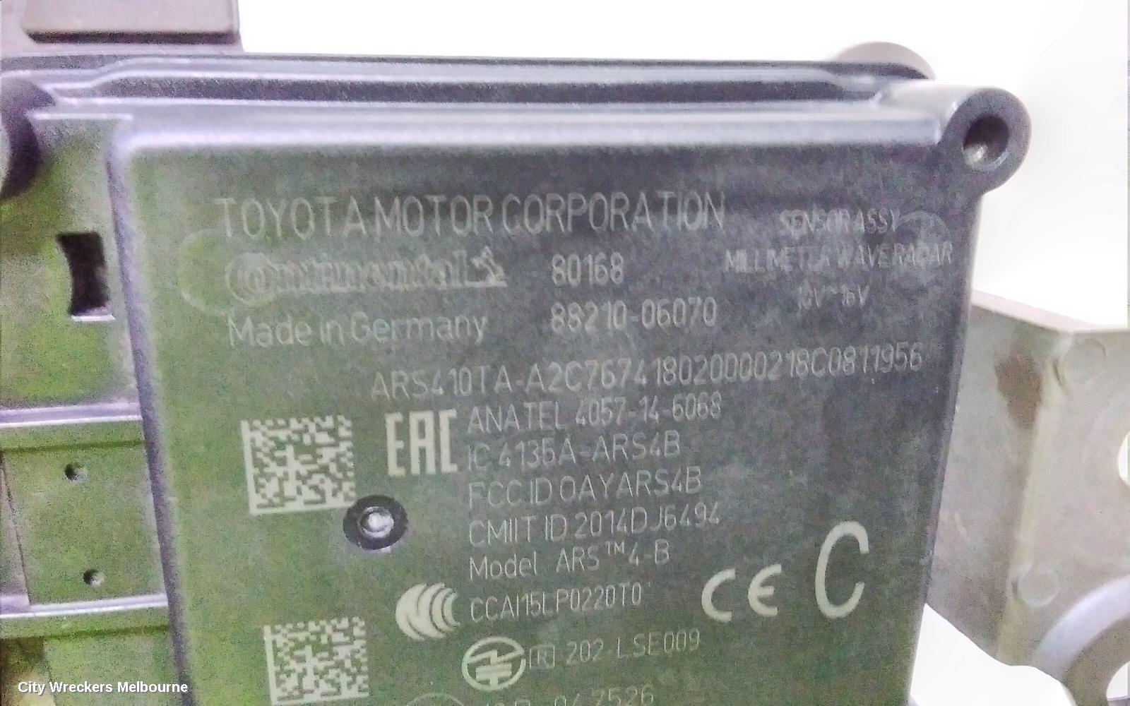 TOYOTA COROLLA, E210, 07/2018 ONWARDS