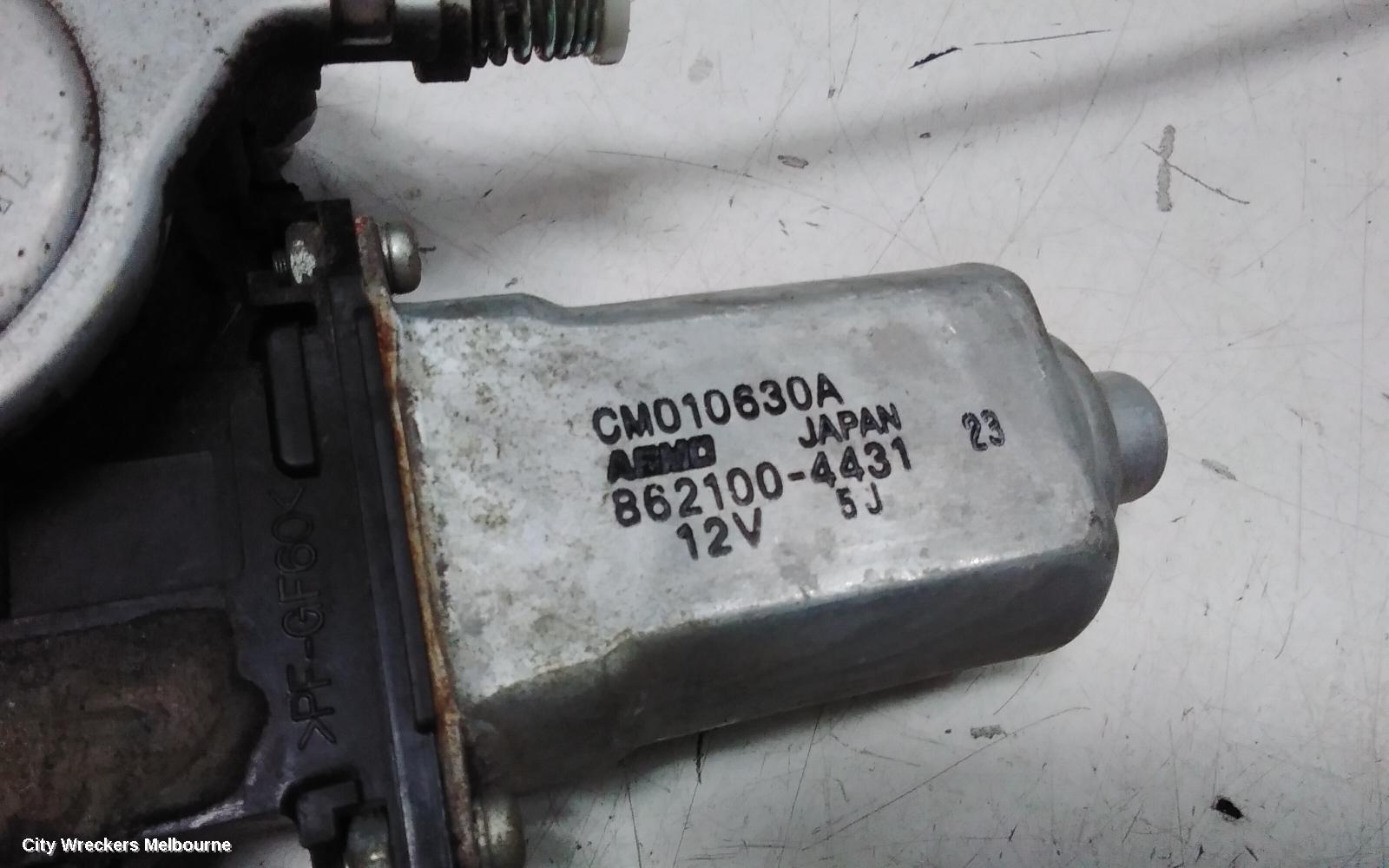 FORD ESCAPE RIGHT FRONT WINDOW REG/MOTOR, BA-ZD, POWER, 02/2001 - 01/2012