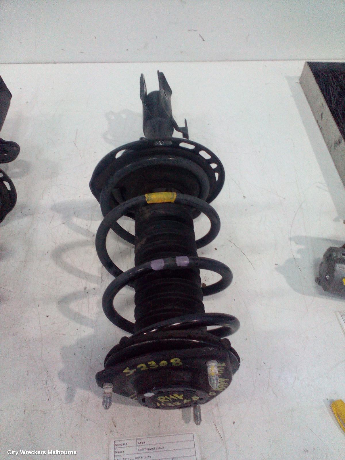 TOYOTA RAV4 RIGHT FRONT STRUT, XA40, PETROL, 10/2014 - 12/2018