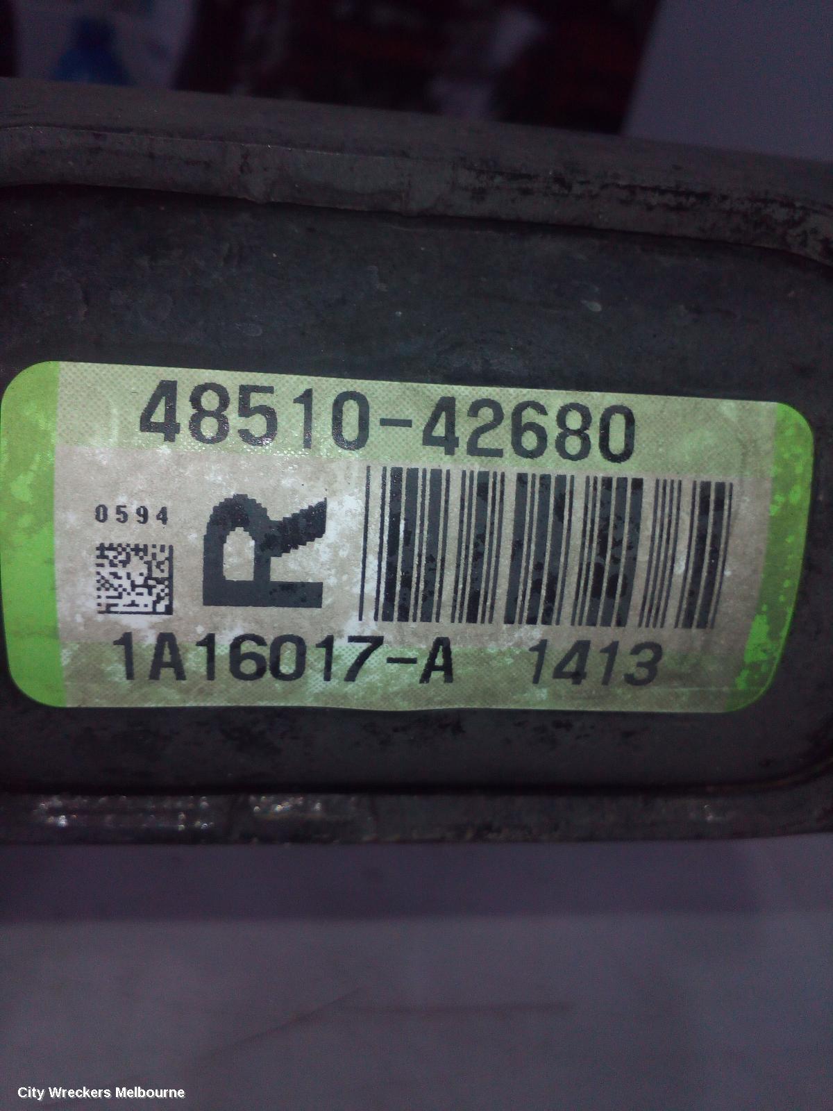 TOYOTA RAV4 RIGHT FRONT STRUT, XA40, PETROL, 10/2014 - 12/2018
