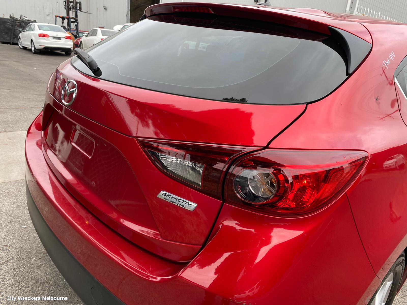 MAZDA 3 SUNVISOR, BM, LH SIDE, 06/2013 - 05/2016