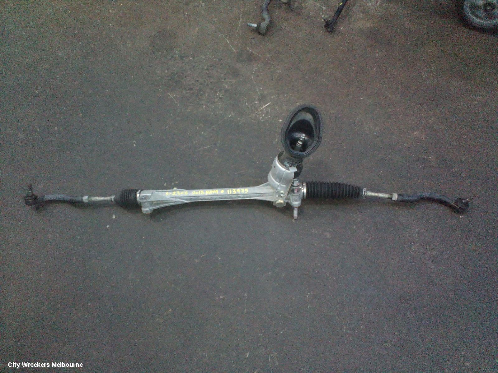 TOYOTA RAV4 STEERING BOX/RACK, ZSA42R, 2.0, PETROL, GXL, 12/2015 - 12/2018