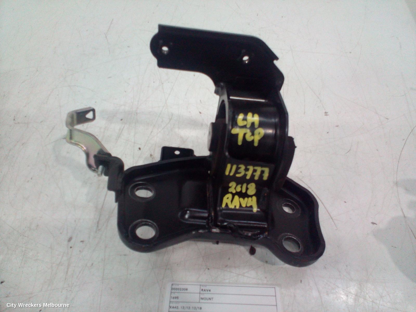 TOYOTA RAV4 MOUNT, XA40, 12/2012 - 12/2018