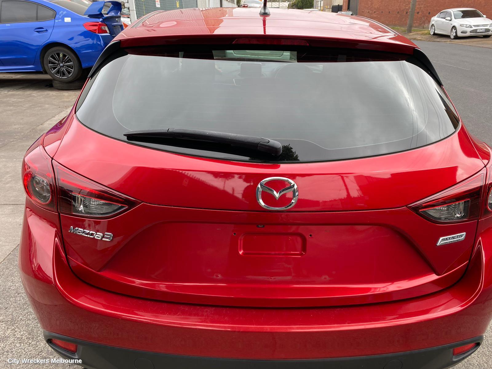 MAZDA 3 SUNVISOR, BM, LH SIDE, 06/2013 - 05/2016