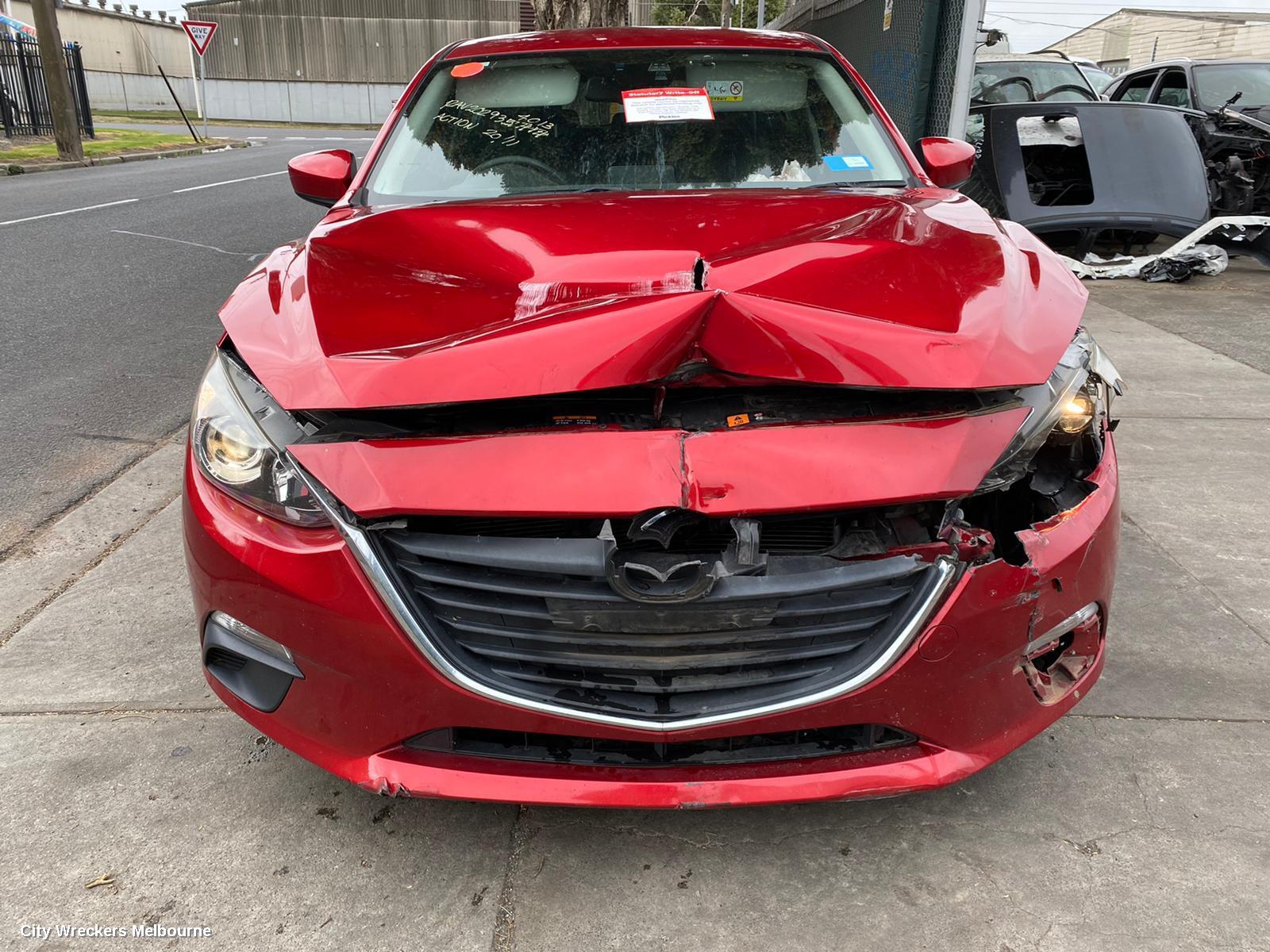MAZDA 3 SUNVISOR, BM, LH SIDE, 06/2013 - 05/2016