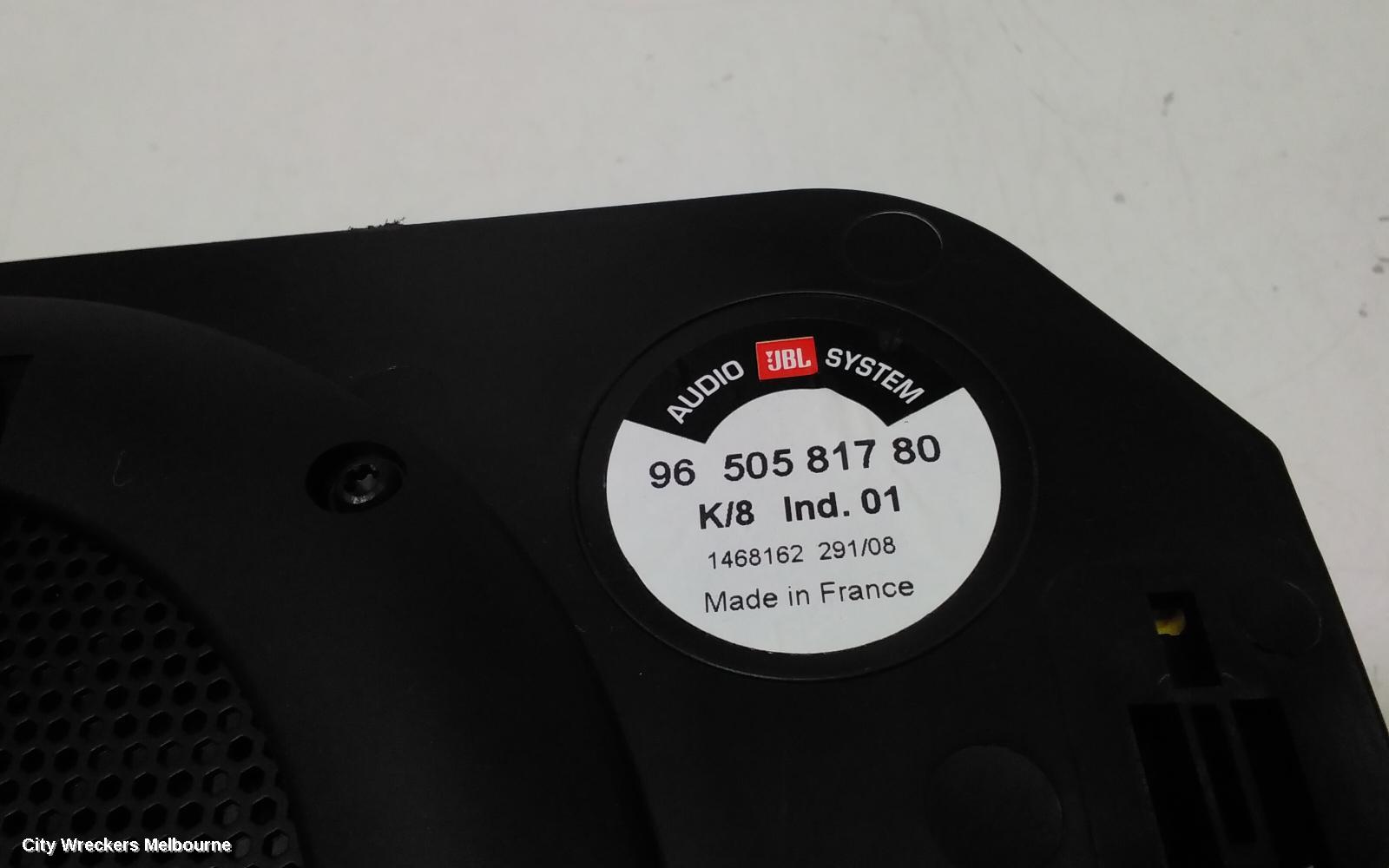 PEUGEOT 407 SPEAKER, 09/2004 - 06/2011