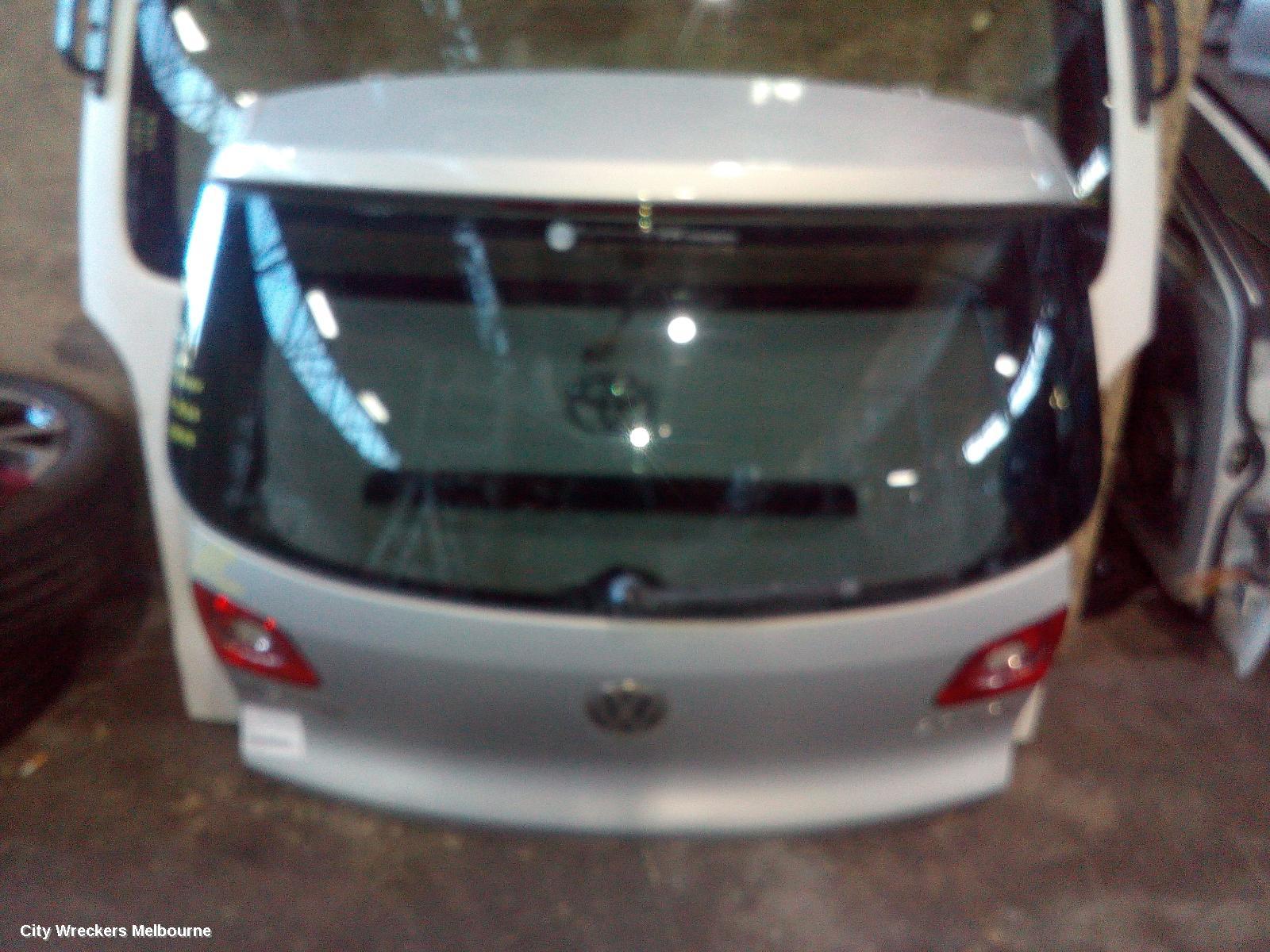 VOLKSWAGEN TIGUAN BOOTLID/TAILGATE, TAILGATE, 5N, NON CAMERA TYPE, 05/2008 - 08/2016
