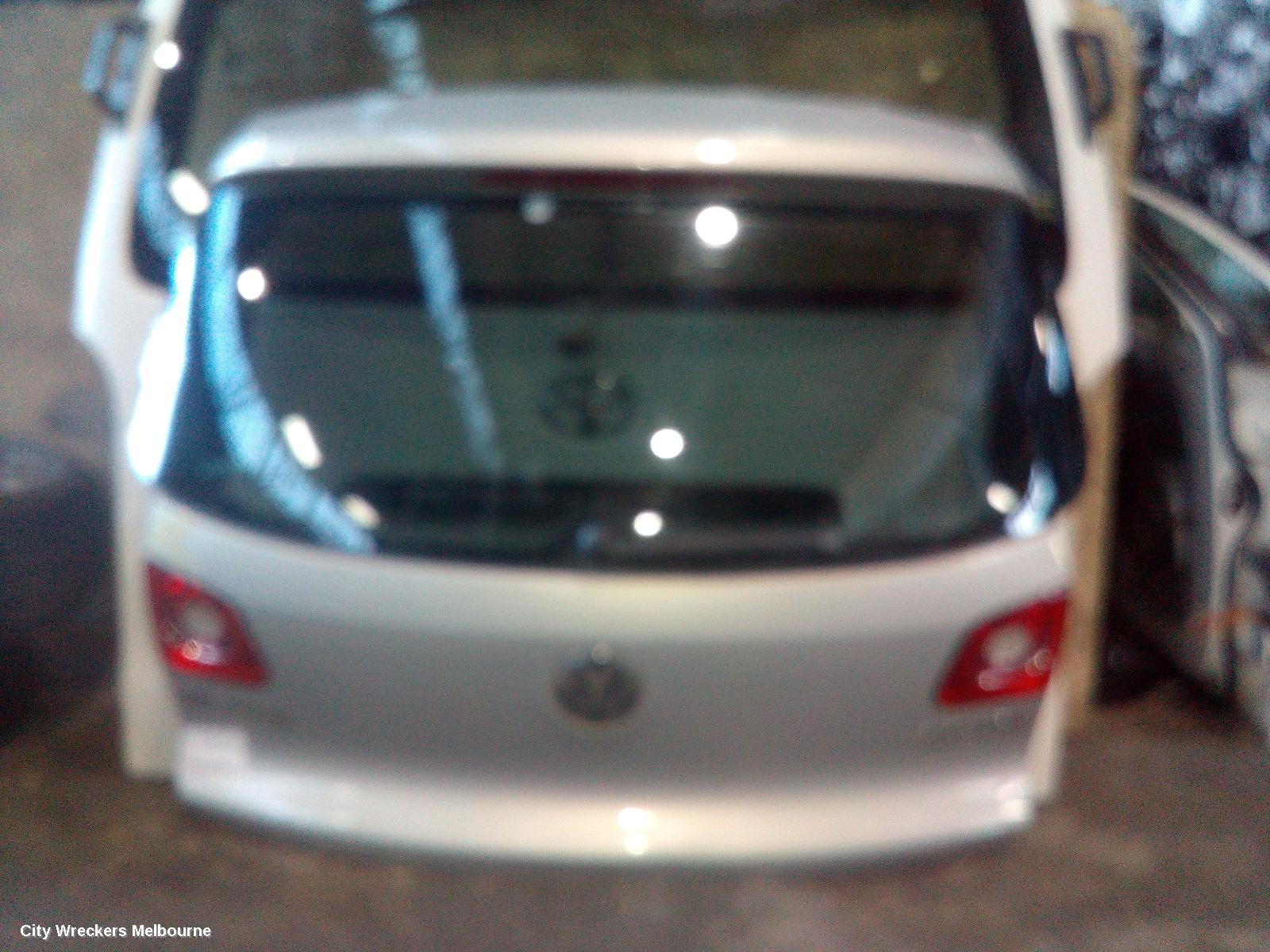 VOLKSWAGEN TIGUAN BOOTLID/TAILGATE, TAILGATE, 5N, NON CAMERA TYPE, 05/2008 - 08/2016