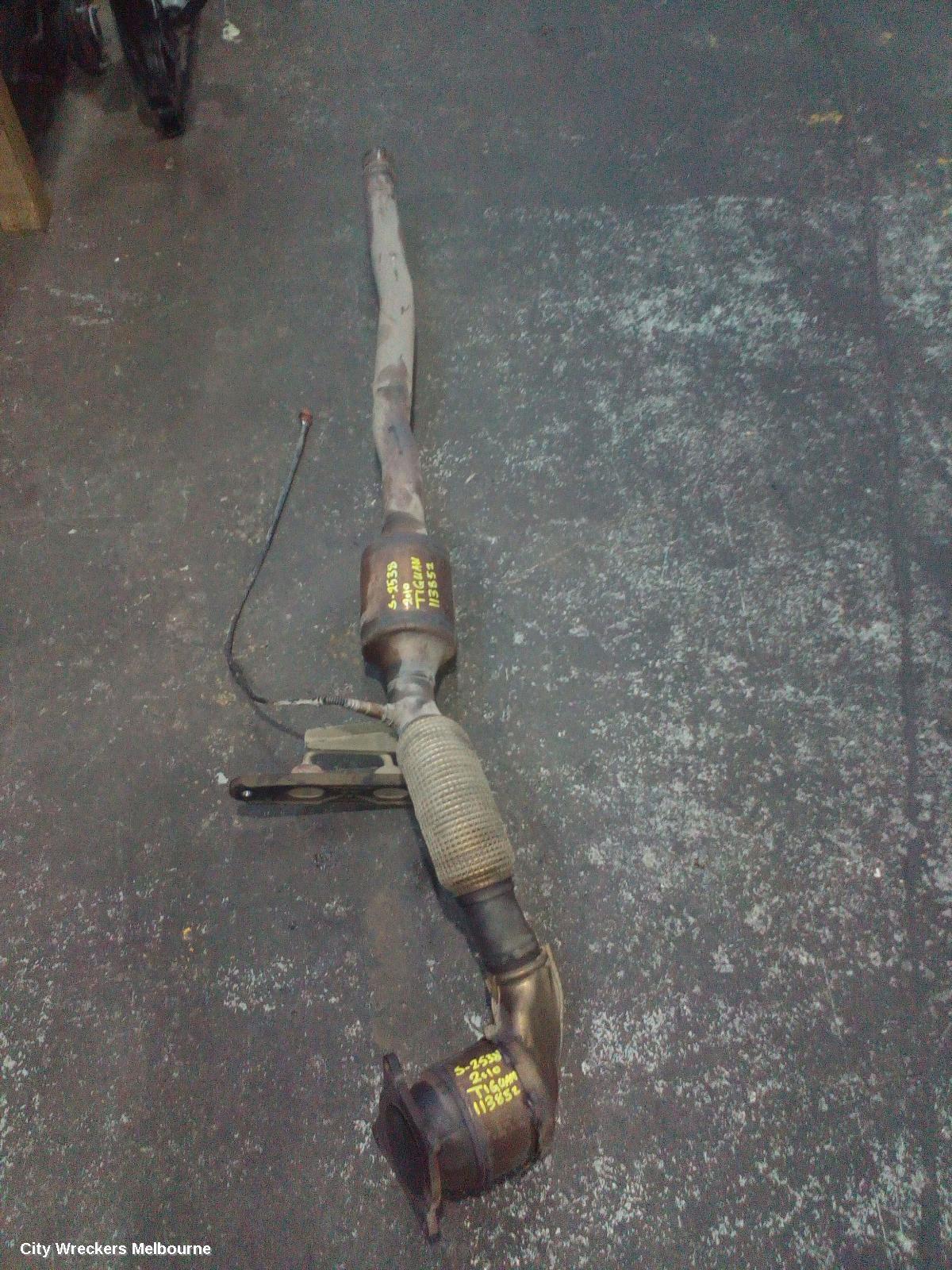VOLKSWAGEN TIGUAN CATALYTIC CONVERTER, CATALYTIC CONVERTER, 2.0, PETROL, CAWA/CAWB CODE, 5N, 05/2008 - 06/2011