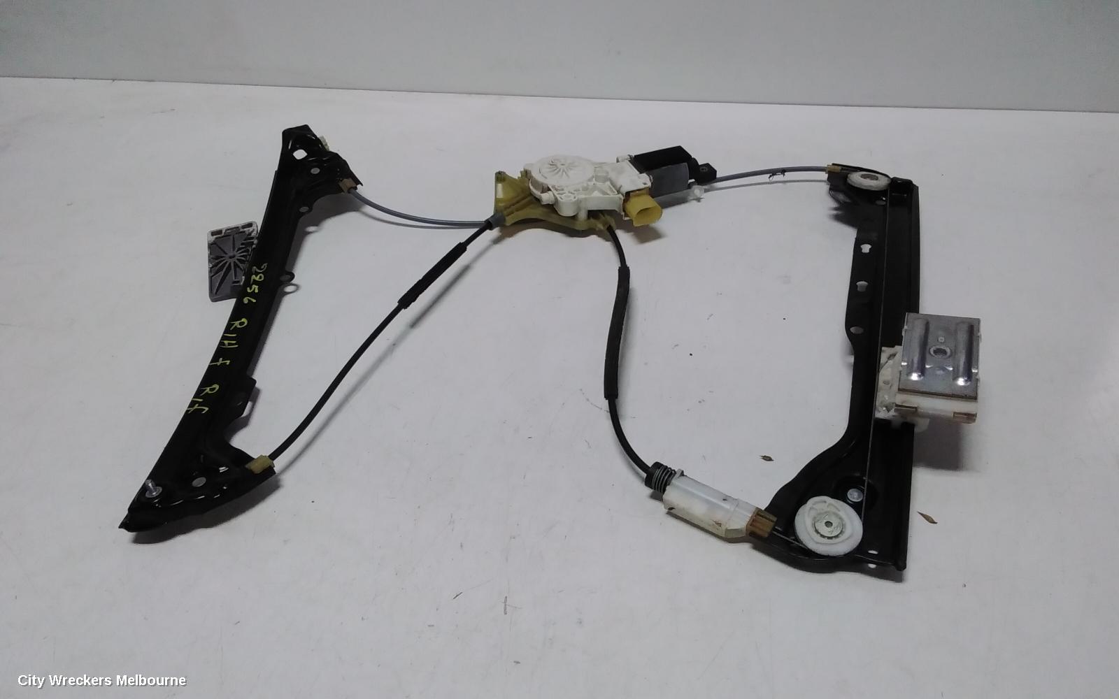 BMW 3 SERIES RIGHT FRONT WINDOW REG/MOTOR, E92/E93, COUPE/CABRIO, 08/2006 - 09/2013