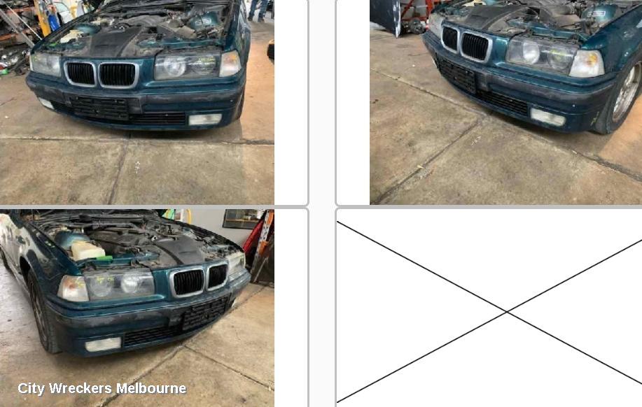 BMW 3 SERIES, E36, 05/1991 - 09/2000, BAR COVER FRONT , , , BMW, 3, E36, , 4D SEDAN: 39171