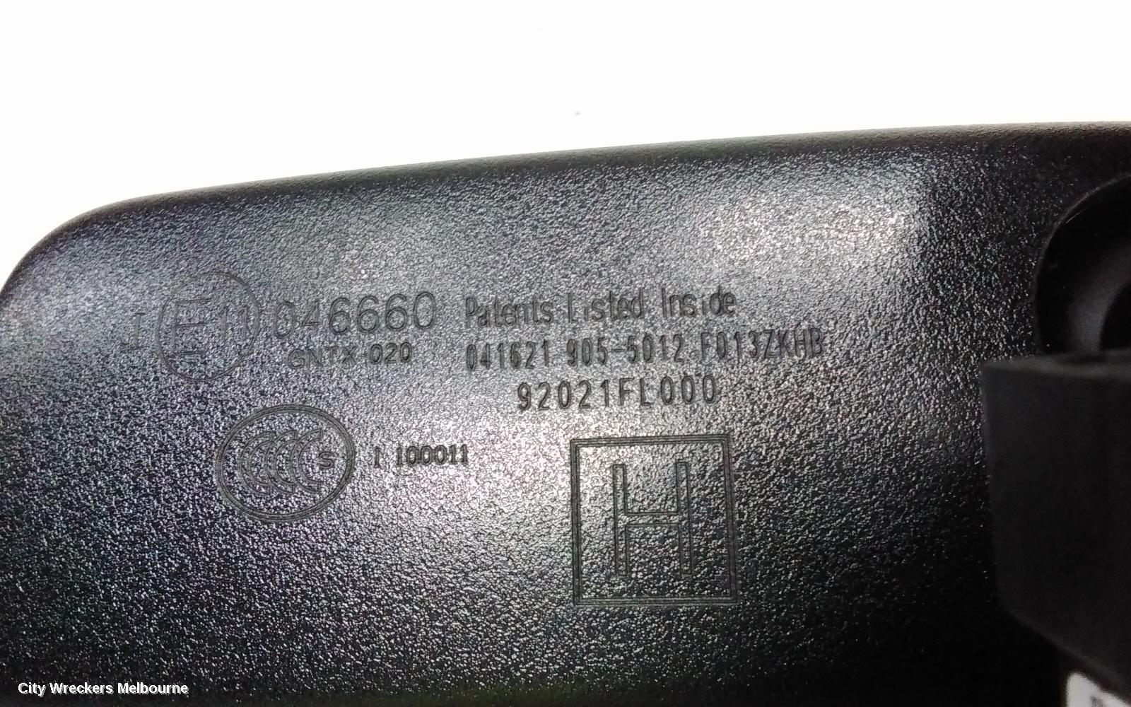 SUBARU XV INTERIOR MIRROR, G5X, 03/2017 - 06/2023