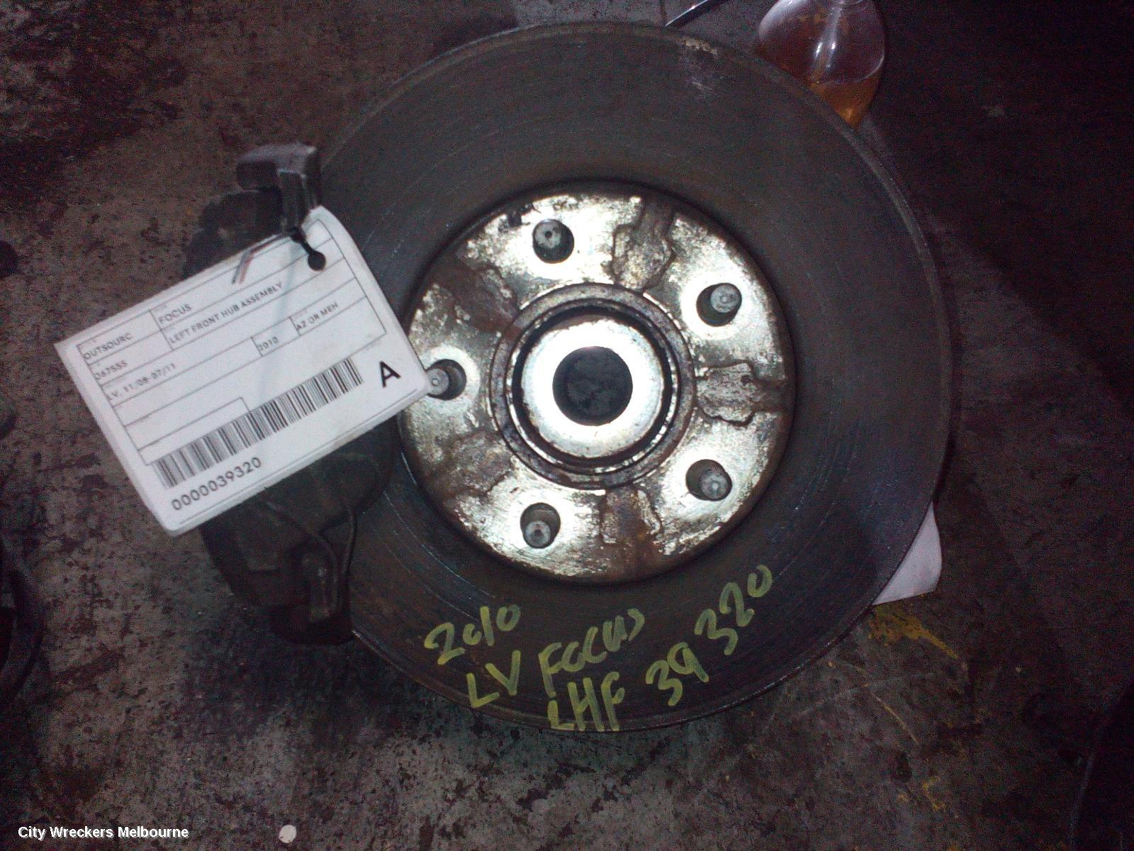 FORD FOCUS LEFT FRONT HUB ASSEMBLY, LV, 11/2008 - 07/2011