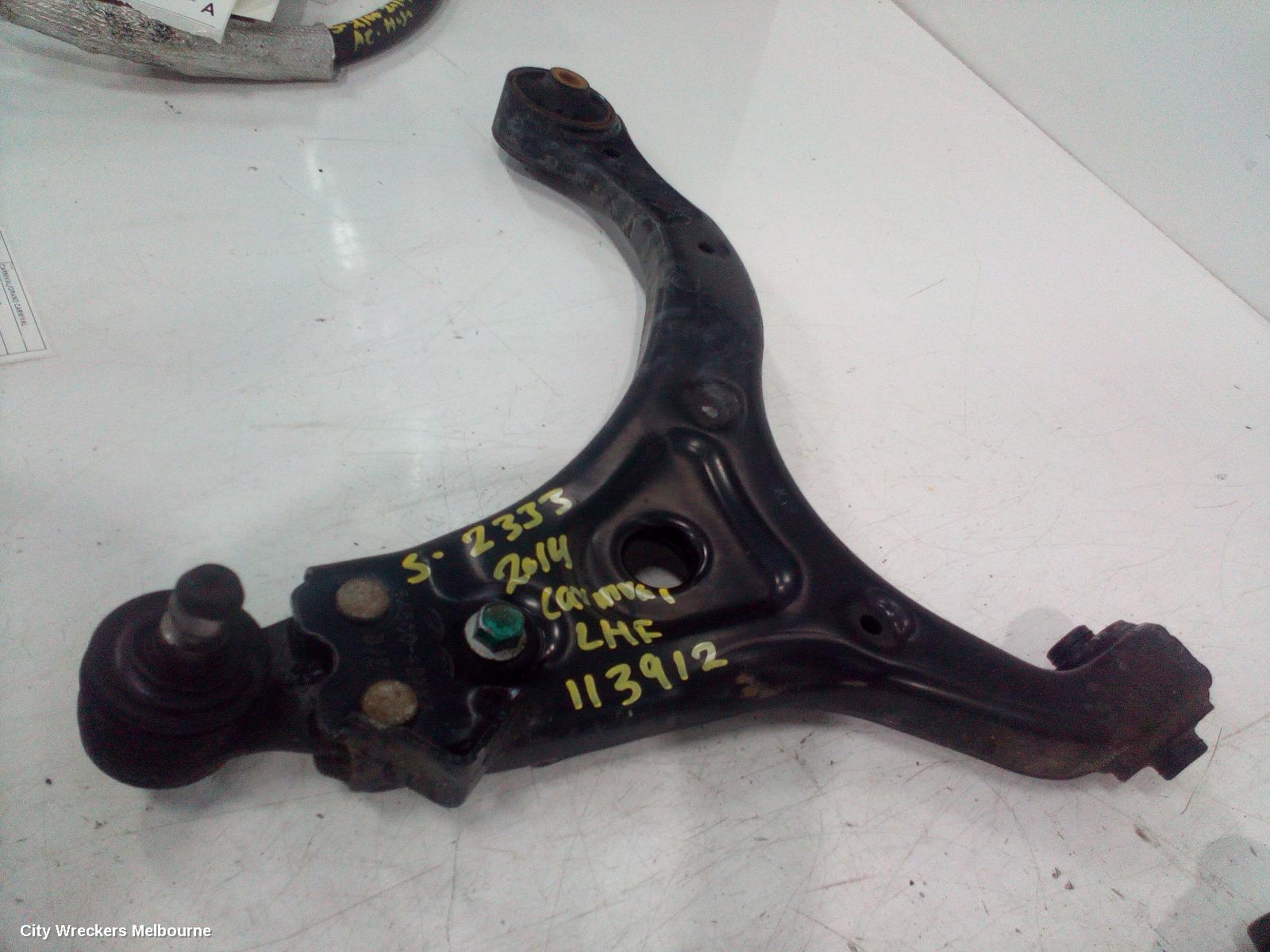 KIA CARNIVAL/GRAND CARNIVAL LEFT FRONT LOWER CONTROL ARM, VQ, 01/2006 ONWARDS
