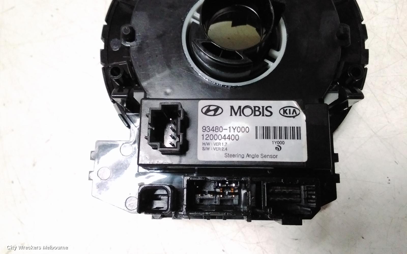 KIA CARNIVAL/GRAND CARNIVAL AIRBAG MODULE/SENSOR, CLOCKSPRING, W/ ANGLE SENSOR TYPE, VQ, 05/2010 - 12/2014