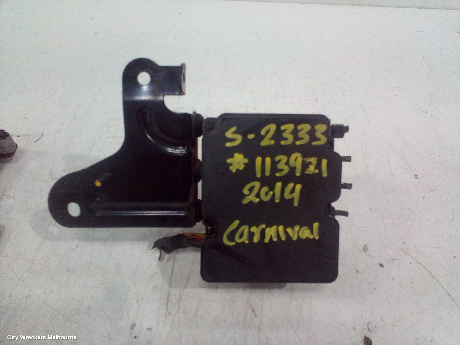 KIA CARNIVAL/GRAND CARNIVAL ABS PUMP/MODULATOR, VQ SI-II, 01/2006 ONWARDS