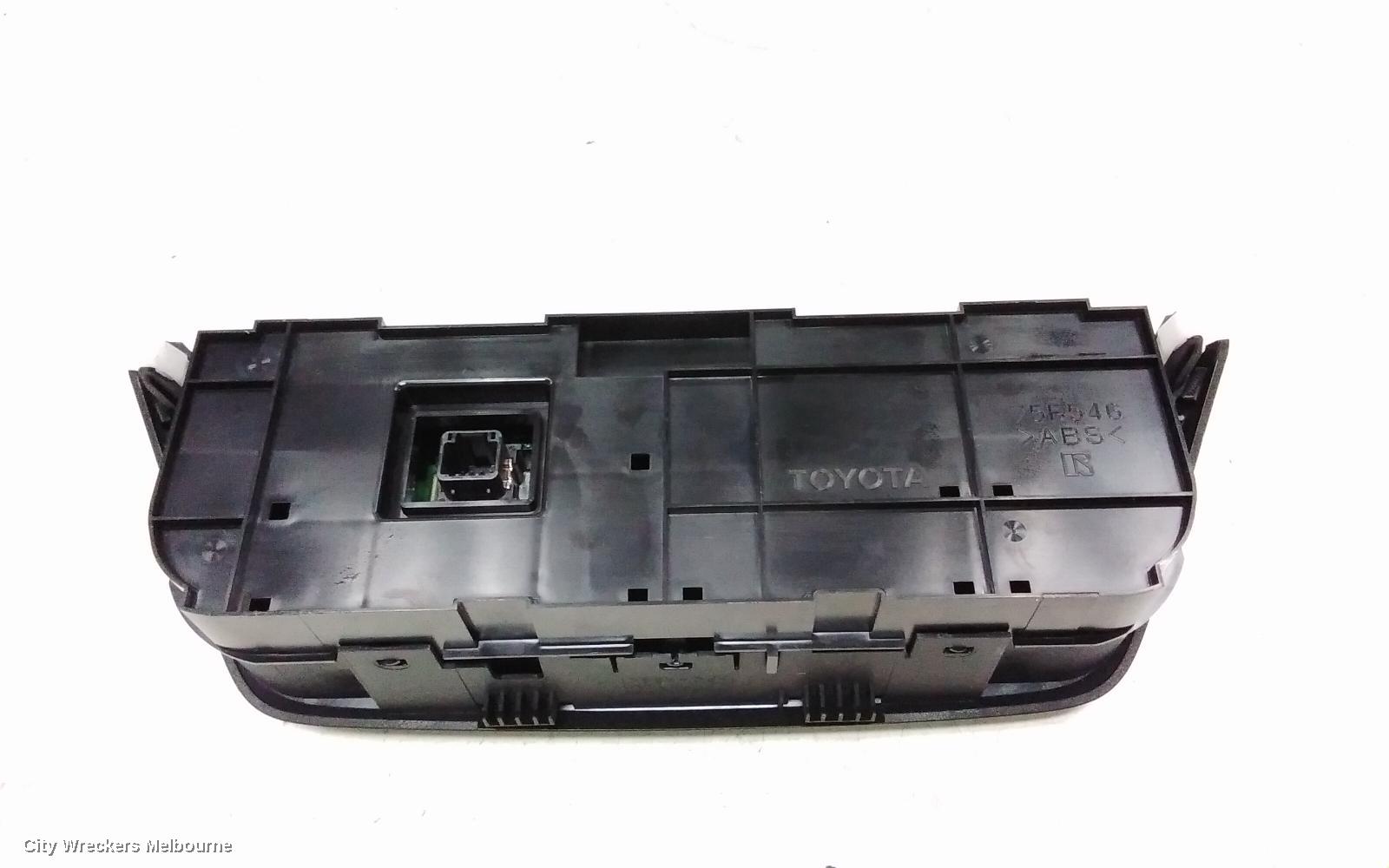 TOYOTA RAV4 HEATER/AC CONTROLS, CLIMATE CONTROL TYPE, XA40, 12/2012 - 12/2018
