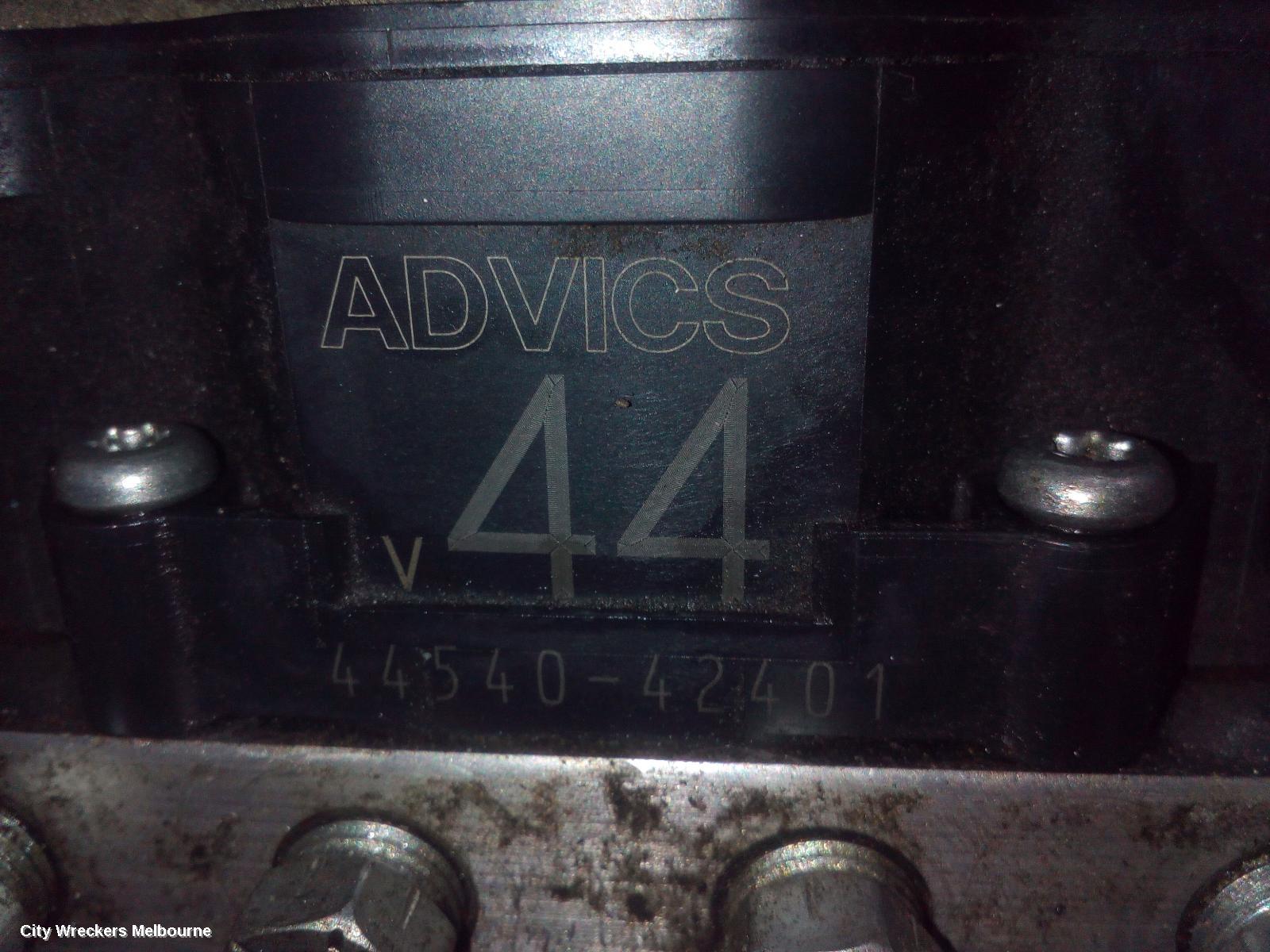 TOYOTA RAV4 ABS PUMP/MODULATOR, ZSA42R, 2.0, PETROL, AUTO T/M TYPE,12/2012 - 12/2018