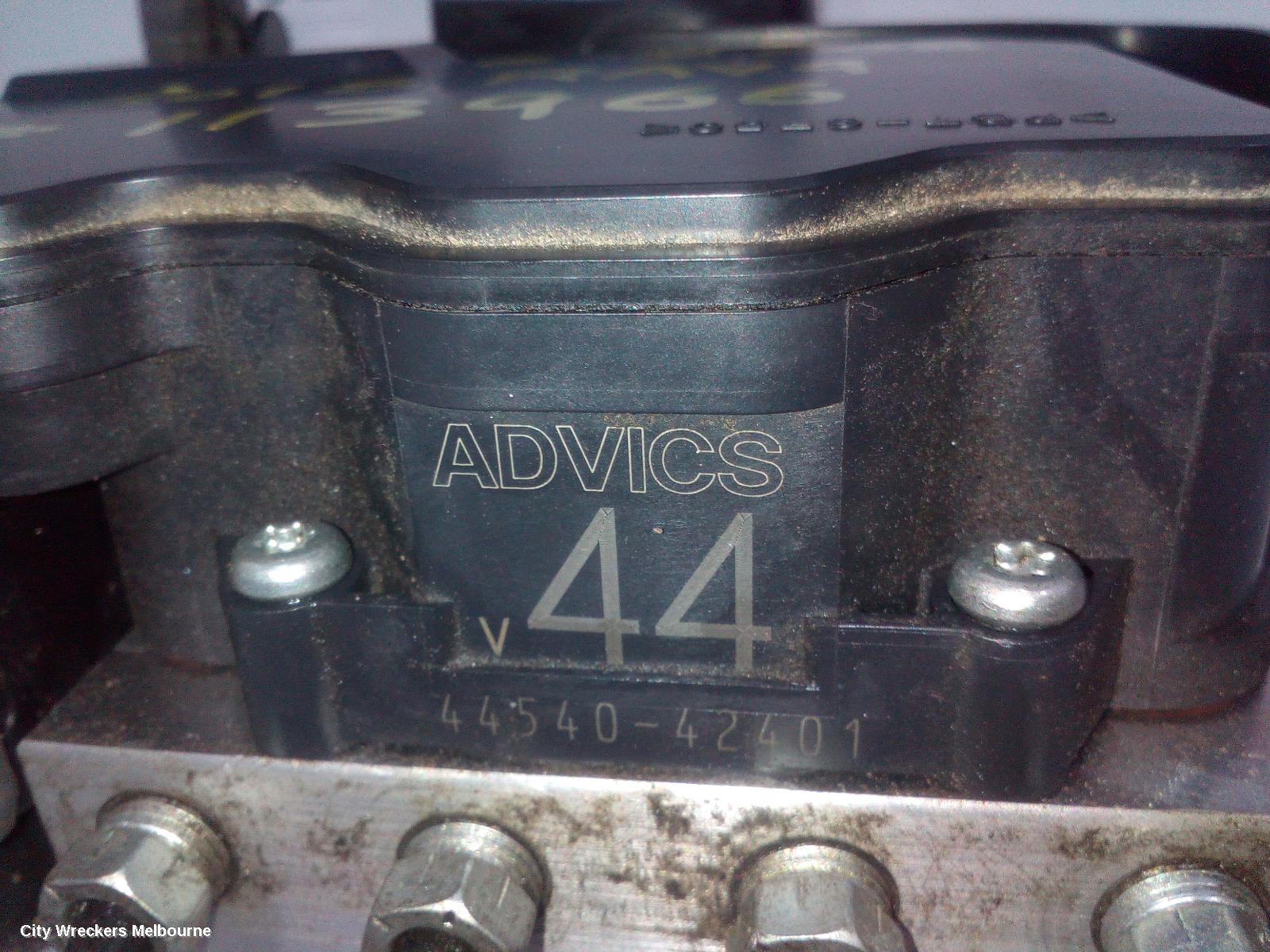 TOYOTA RAV4 ABS PUMP/MODULATOR, ZSA42R, 2.0, PETROL, AUTO T/M TYPE,12/2012 - 12/2018
