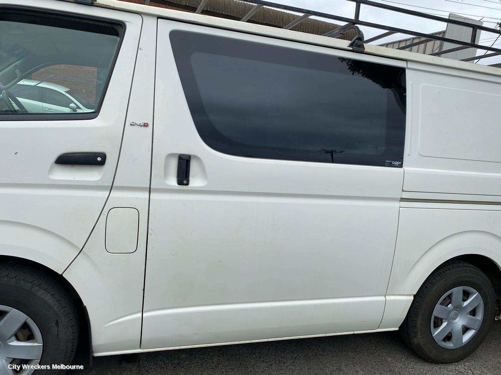 TOYOTA HIACE FRONT SEAT, LH BENCH, LWB/SWB, TRH/KDH, 03/2005 - 01/2014