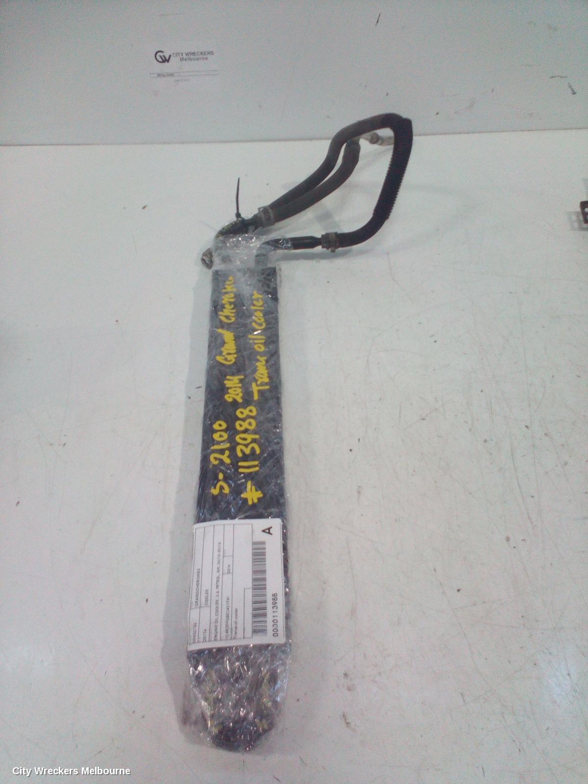 JEEP GRANDCHEROKEE COOLER, ENGINE OIL COOLER, 3.6, PETROL, WK, 04/2013 - 09/2016