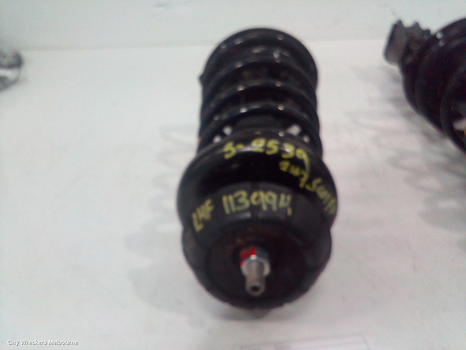SUZUKI SWIFT LEFT FRONT STRUT, RS415, 1.5, PETROL, 09/2004 - 02/2011