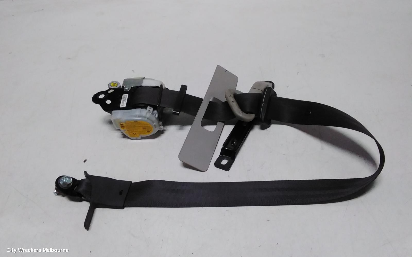 RENAULT KALEOS SEATBELT/STALK, LH FRONT, SEAT BELT ONLY, H45, 09/2008 - 04/2016