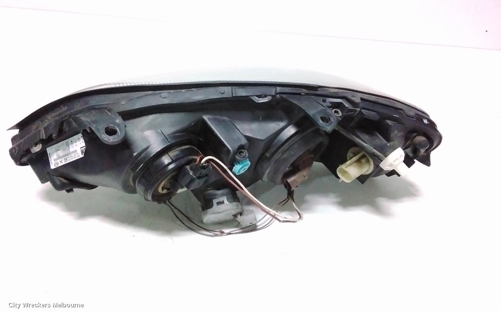 HOLDEN ASTRA RIGHT HEADLAMP, TS, CHROME, INSERT TYPE, 09/1998 - 10/2006
