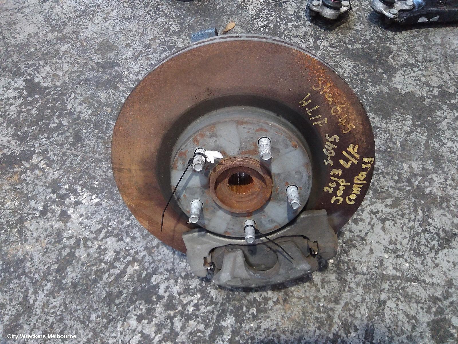 JEEP COMPASS LEFT FRONT HUB ASSEMBLY, MK, 07/2011 - 12/2016