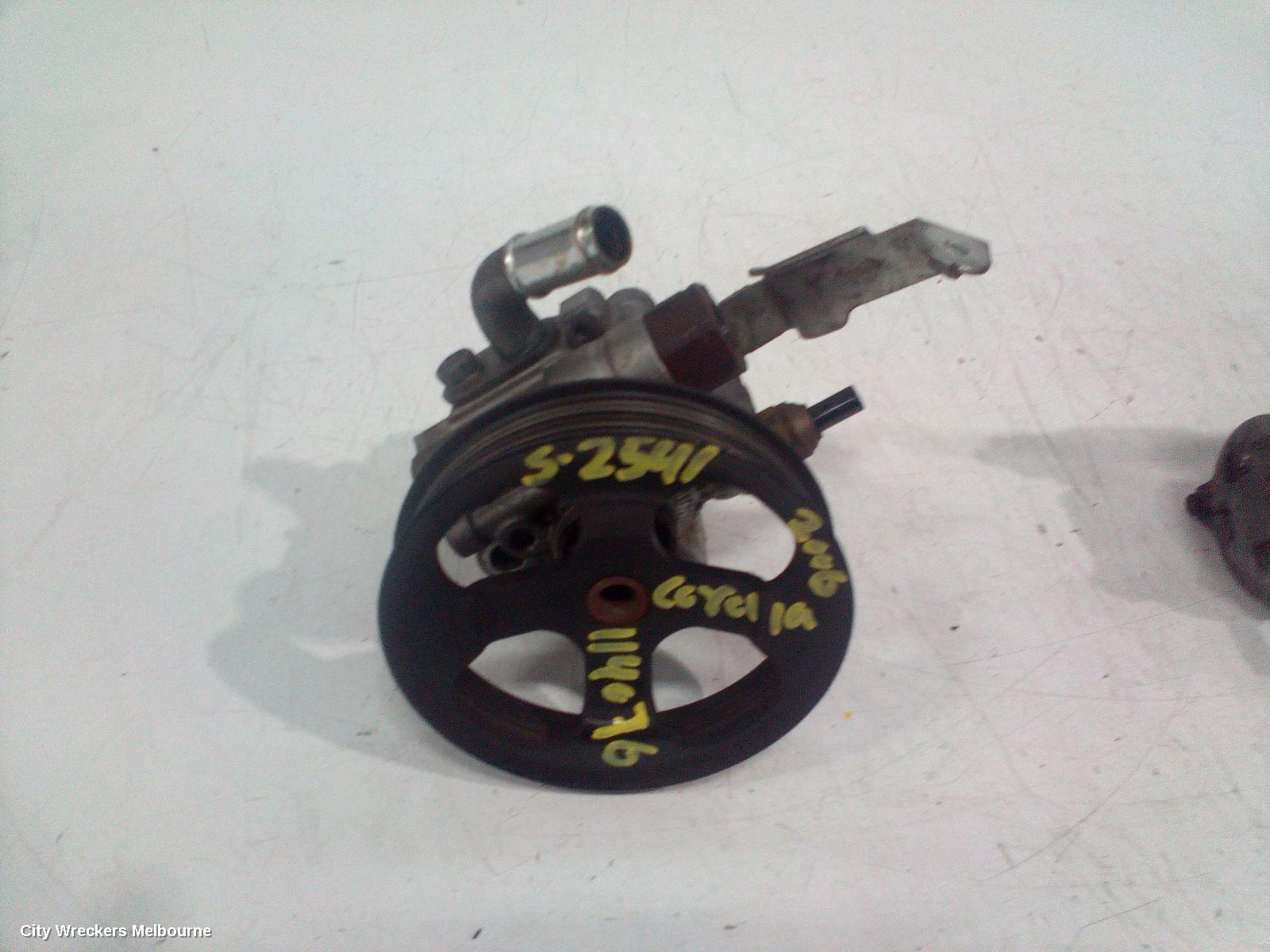 TOYOTA COROLLA STEERING PUMP, ZZE122 (JAPAN-VIN JTD), 12/2001 - 06/2007