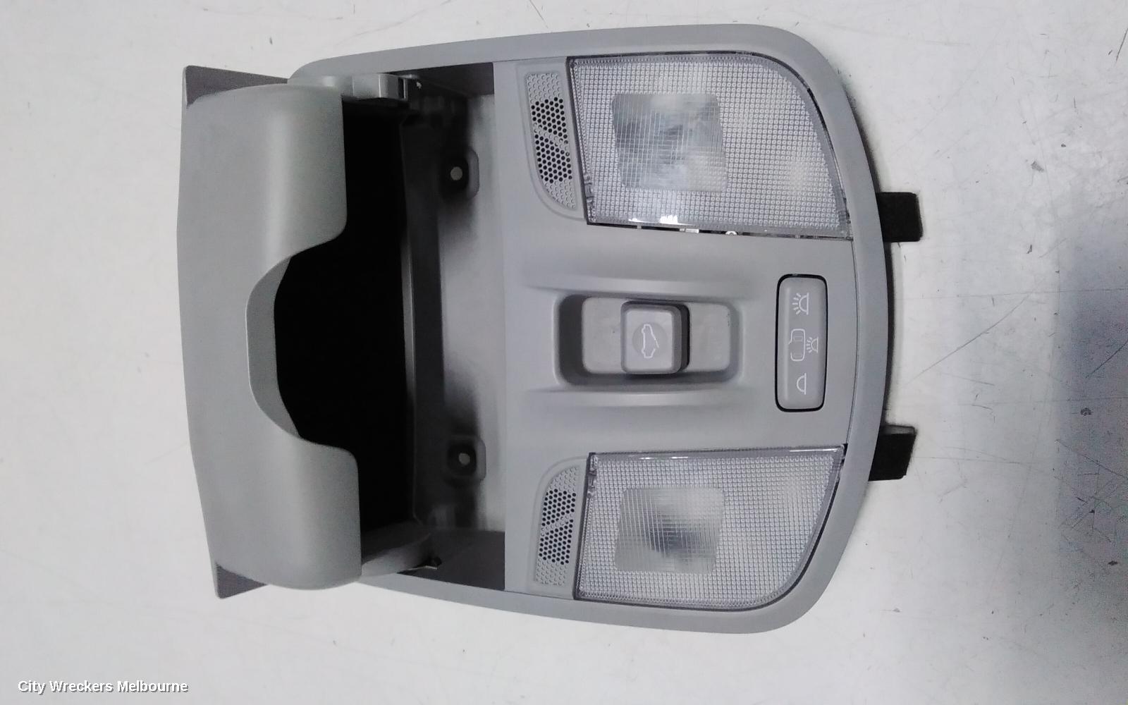 HYUNDAI I30 COURTESY LIGHT, FRONT, BLACK, W/ SUNGLASS HOLDER TYPE, PD, 03/2017 ONWARDS