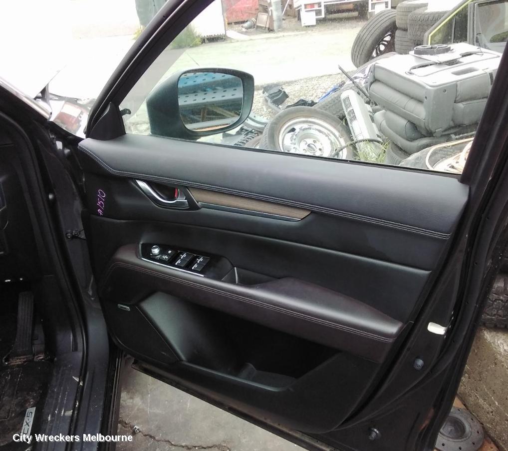 MAZDA CX5 LEFT DOOR MIRROR, AUTO POWER FOLD, W/ CAMERA TYPE, COLOUR CODED, KF, 02/2017 ONWARDS