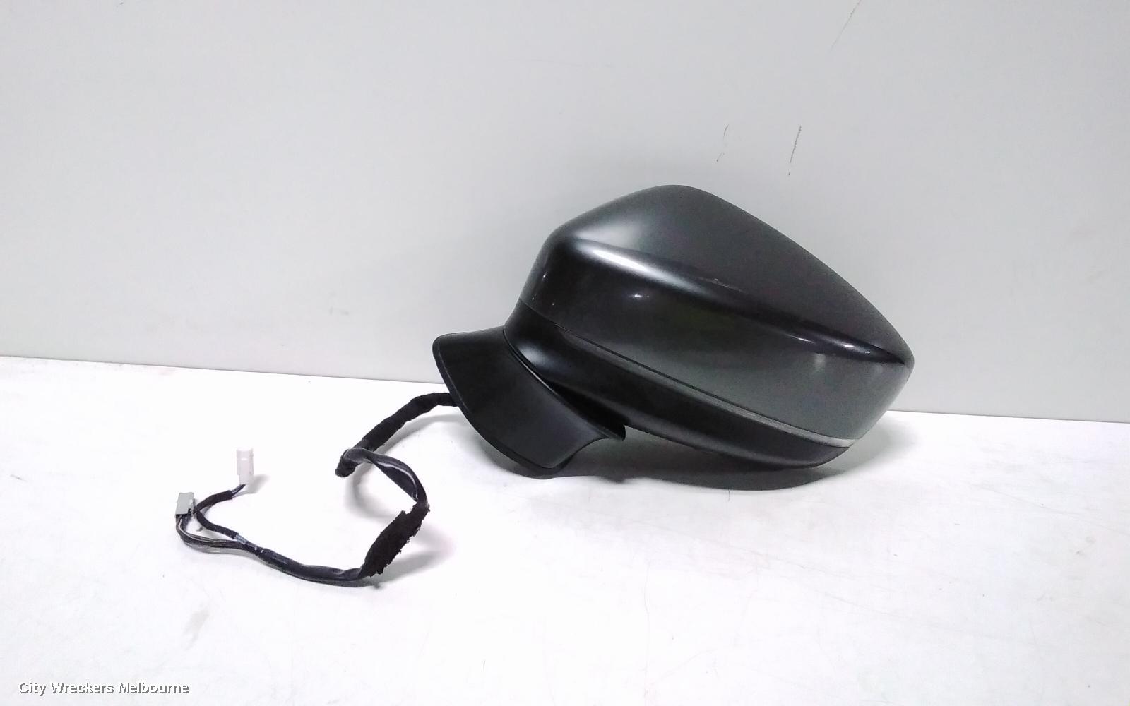 MAZDA CX5 LEFT DOOR MIRROR, AUTO POWER FOLD, W/ CAMERA TYPE, COLOUR CODED, KF, 02/2017 ONWARDS