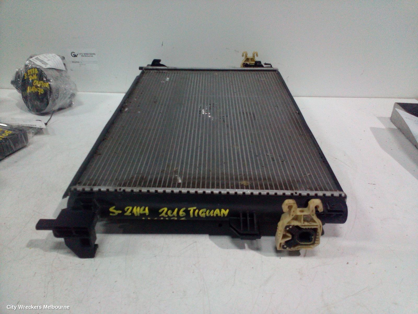 VOLKSWAGEN TIGUAN RADIATOR, AUTO, 1.4, PETROL, 5N, 07/2011 - 08/2016