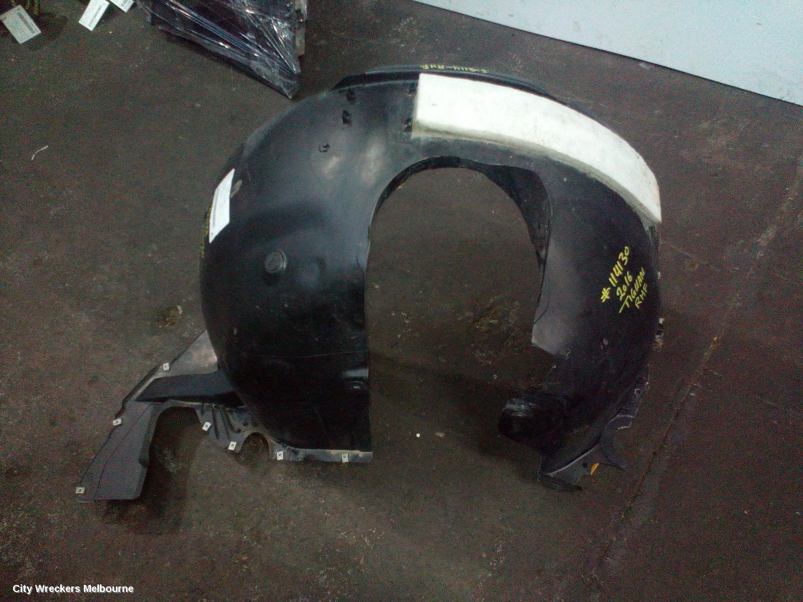 VOLKSWAGEN TIGUAN RIGHT GUARD LINER, 5NA, 06/2016 - 05/2021
