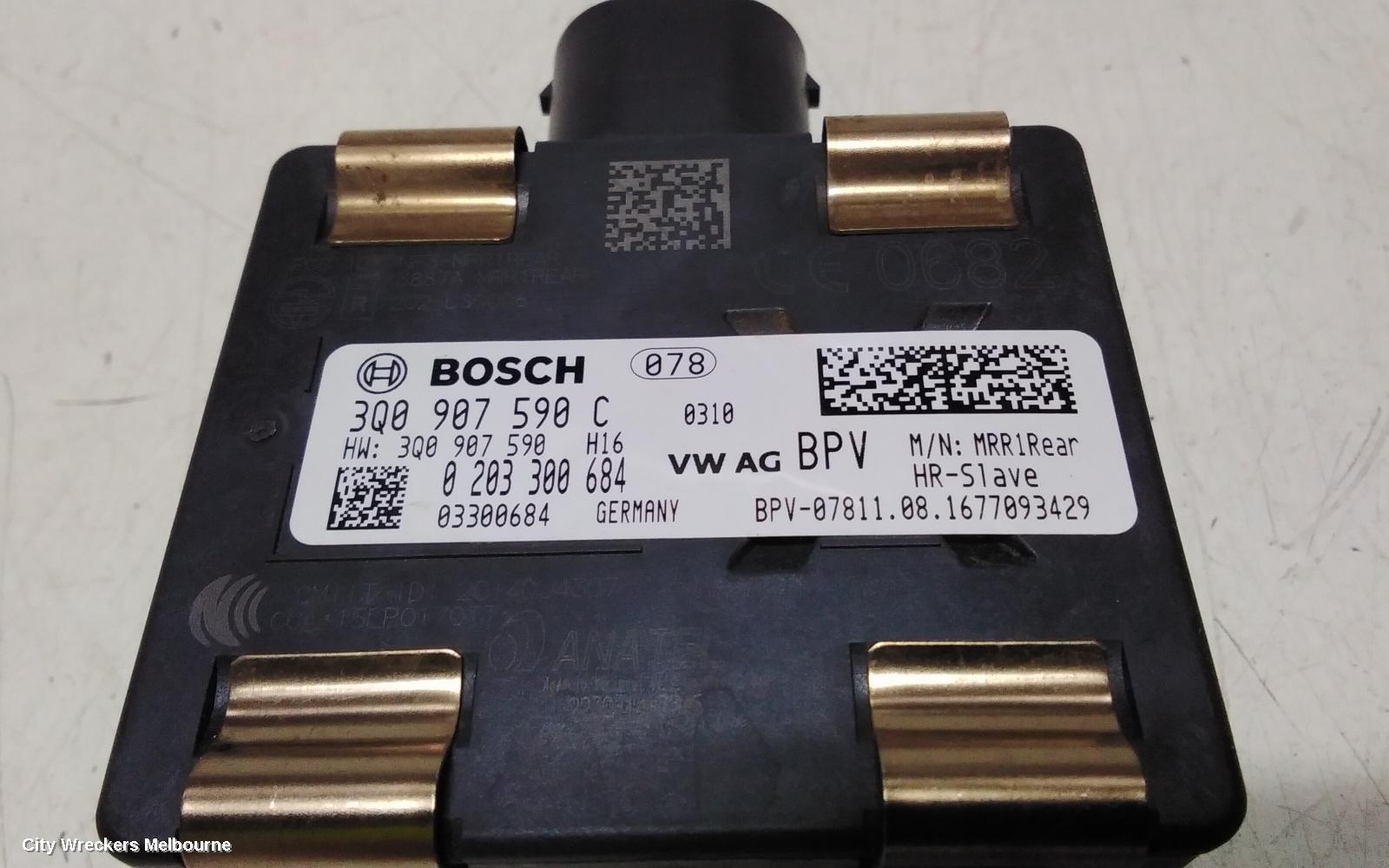 VOLKSWAGEN TIGUAN, 5NA, 06/2016 - 02/2024, LANE CHANCE ASSIST MODULE RHR 3Q0907566C 2016-2024: 114133