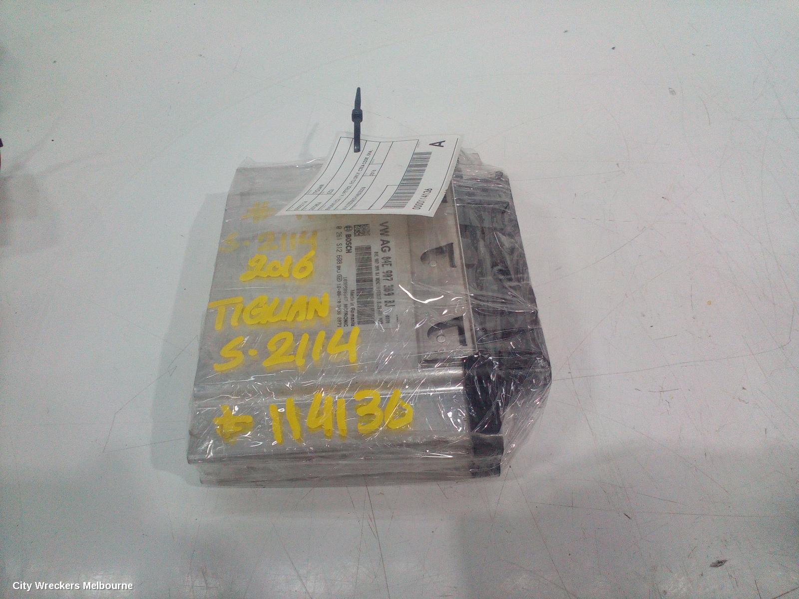 VOLKSWAGEN TIGUAN ECU, ENGINE ECU, 1.4, PETROL, ECU ONLY, CZEA CODE, 5NA, 06/2016 ONWARDS