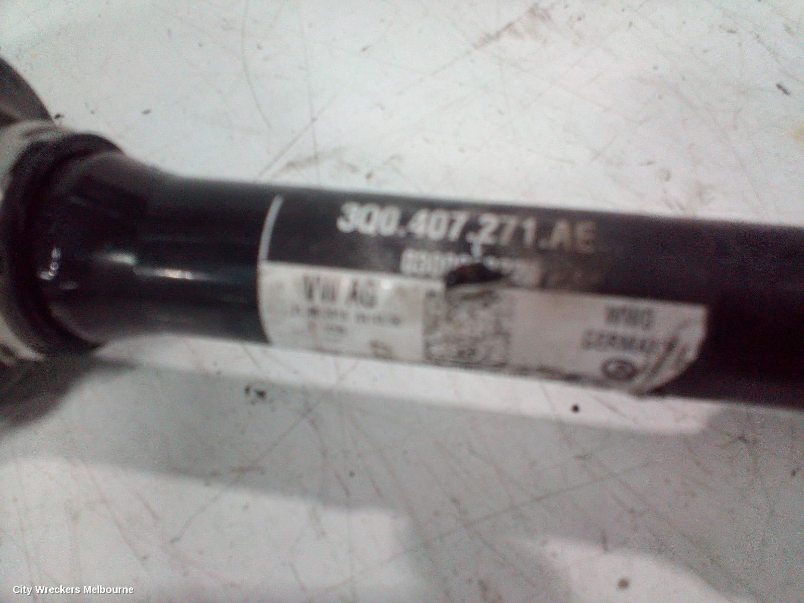 VOLKSWAGEN TIGUAN LEFT DRIVESHAFT, FRONT, FWD, 110TSI, 5NA, 06/2016 ONWARDS