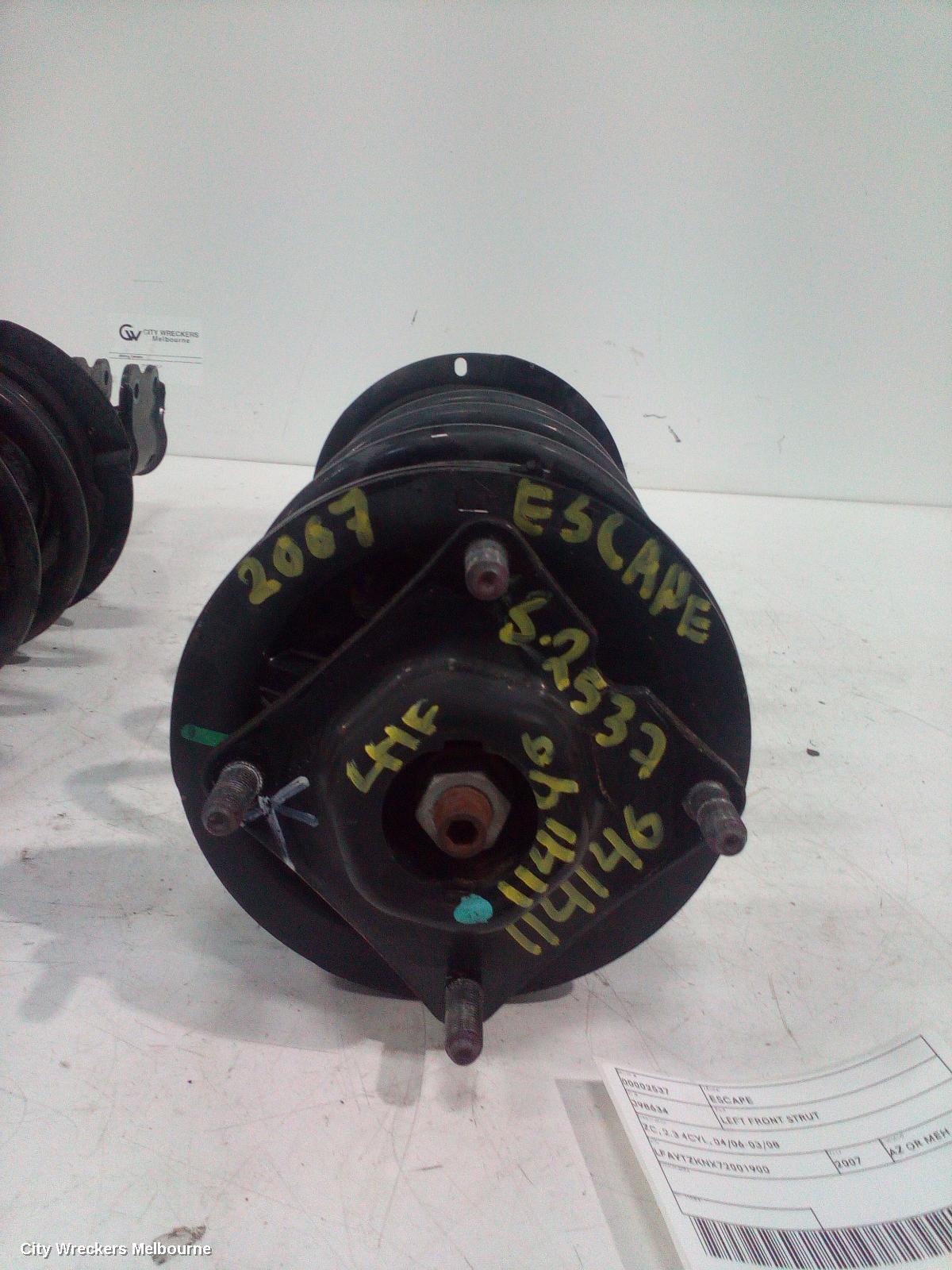 FORD ESCAPE LEFT FRONT STRUT, ZC, 2.3 4CYL, 04/2006 - 03/2008