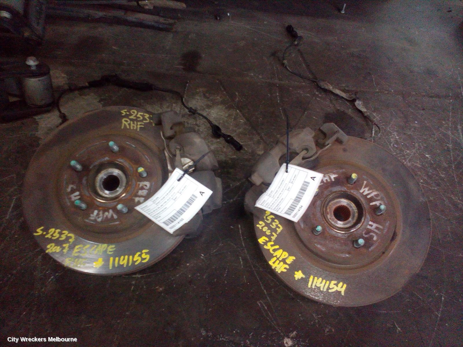 FORD ESCAPE LEFT FRONT HUB ASSEMBLY, BA-ZA-ZB-ZC-ZD, ABS TYPE, 02/2001 - 01/2012