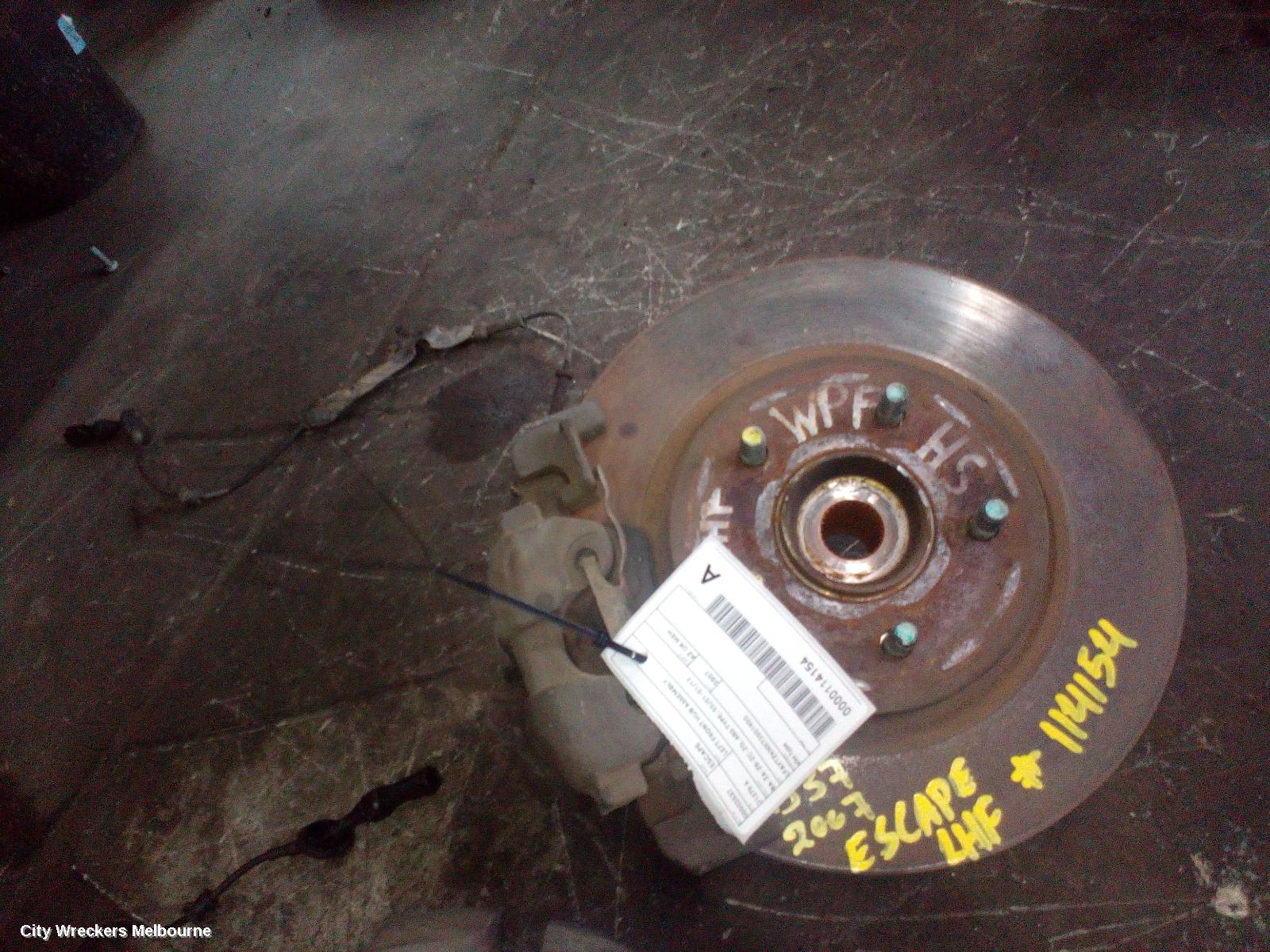 FORD ESCAPE LEFT FRONT HUB ASSEMBLY, BA-ZA-ZB-ZC-ZD, ABS TYPE, 02/2001 - 01/2012