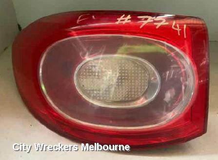 VOLKSWAGEN TIGUAN LEFT TAILLIGHT, 5N, 05/2008 - 06/2011