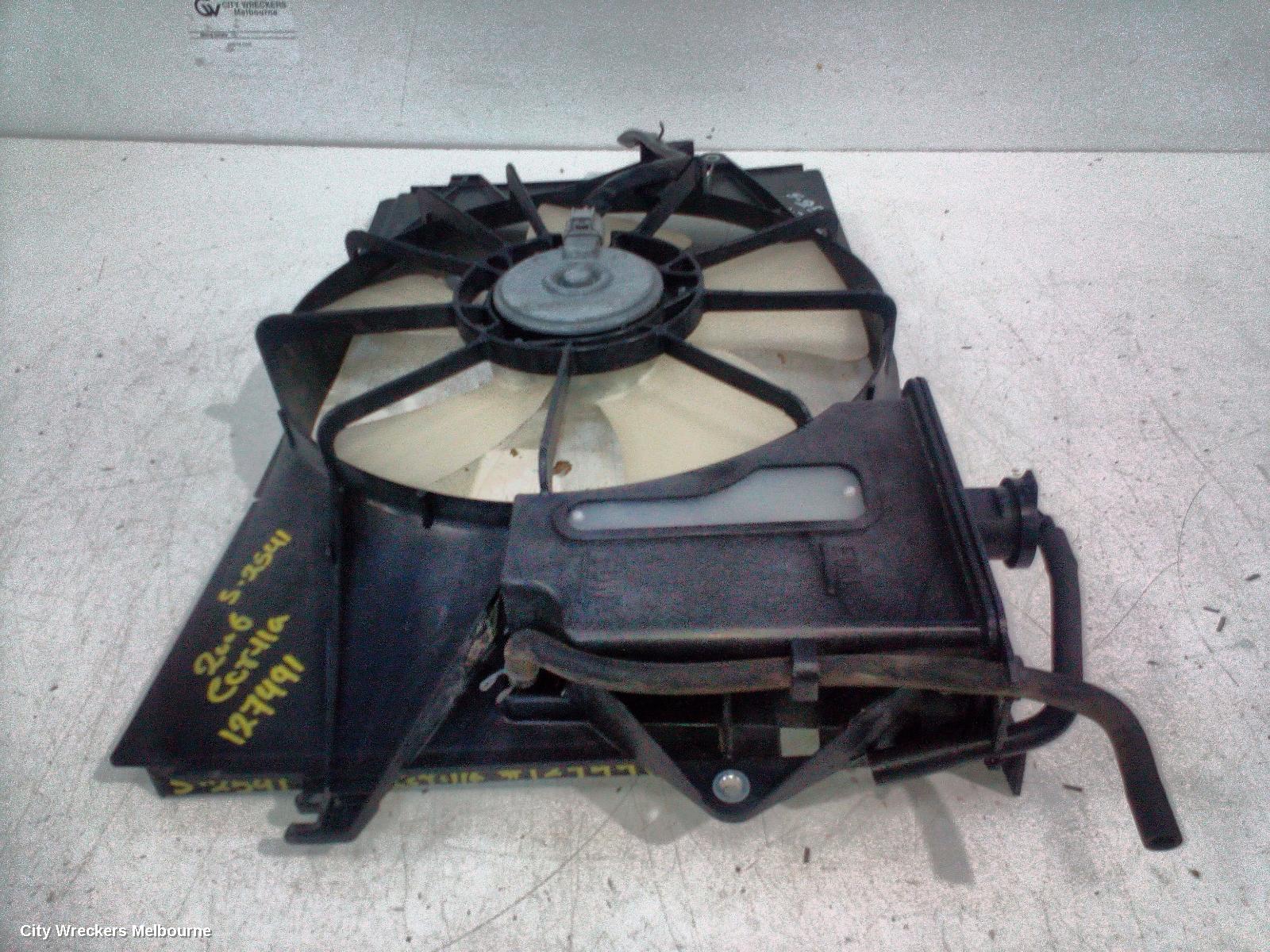 TOYOTA COROLLA RADIATOR, MANUAL, 1.8, PETROL, ZZE122, 1ZZ-FE, 12/2001 - 06/2007