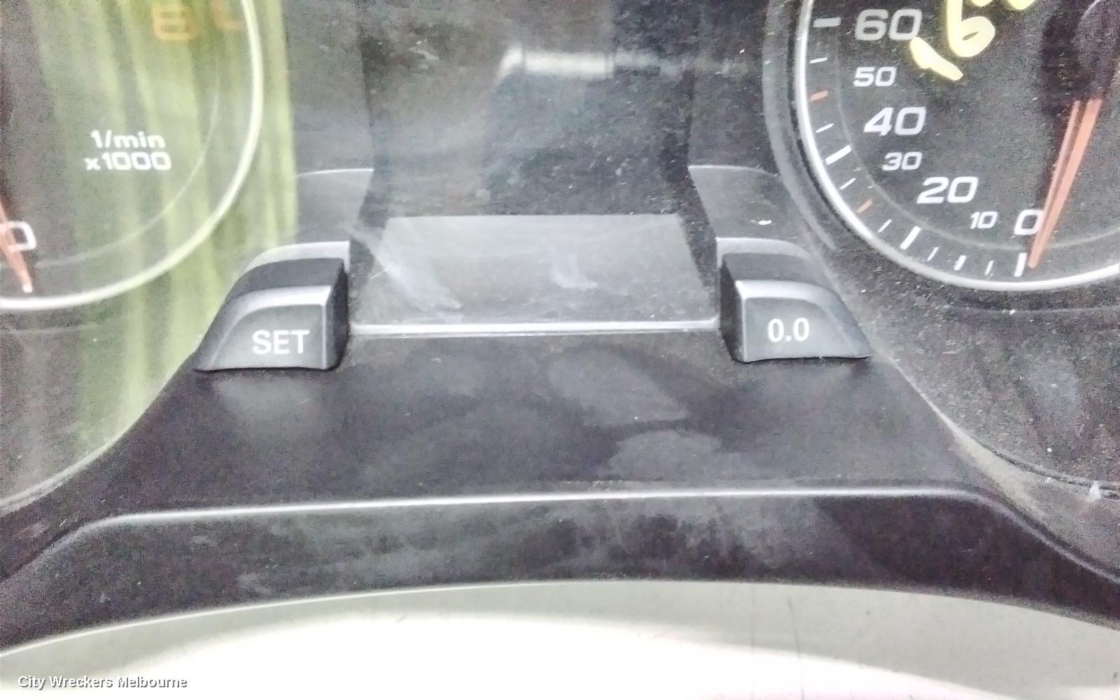 AUDI A4 INSTRUMENT CLUSTER, A4, PETROL, MANUAL T/M, B8 8K, 02/2008 - 06/2012