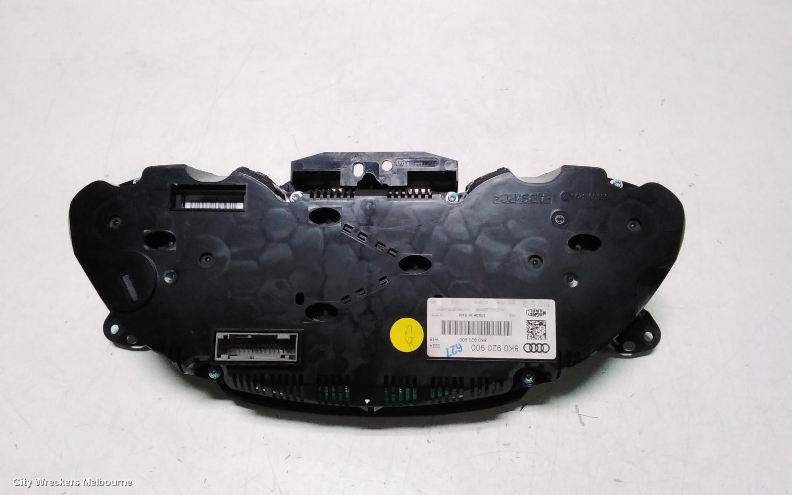 AUDI A4 INSTRUMENT CLUSTER, A4, PETROL, MANUAL T/M, B8 8K, 02/2008 - 06/2012