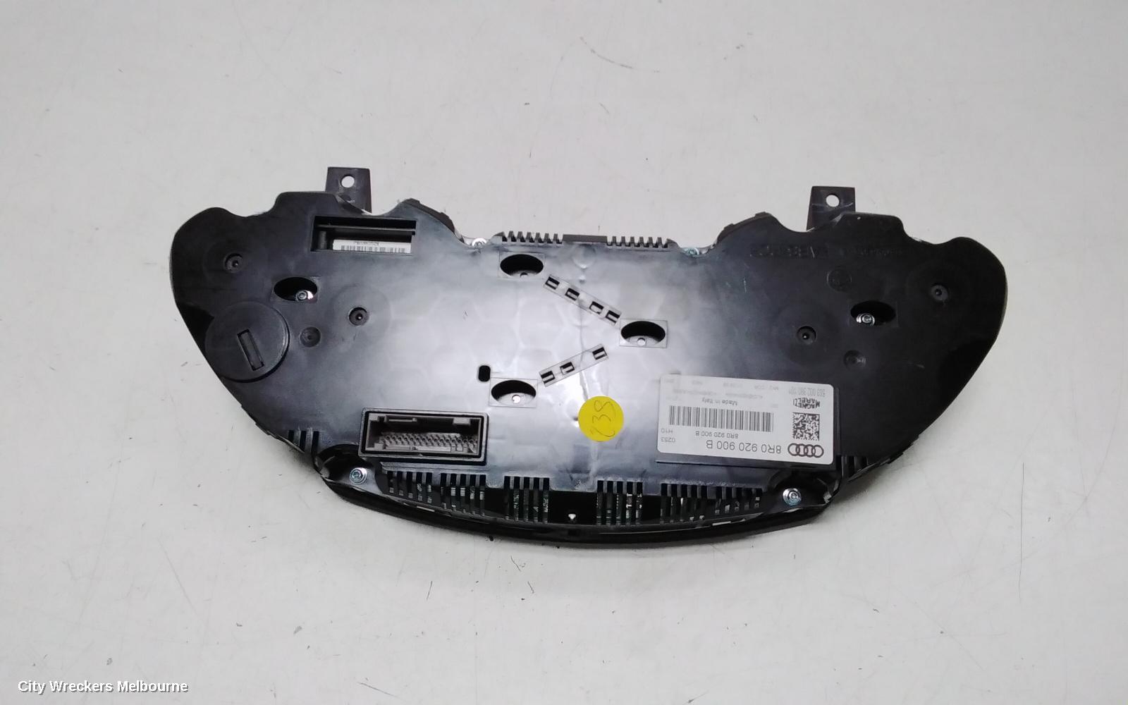 AUDI Q5 INSTRUMENT CLUSTER, PETROL, 8R, 03/2009 - 01/2017