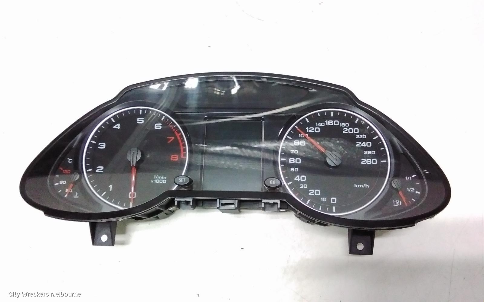AUDI Q5 INSTRUMENT CLUSTER, PETROL, 8R, 03/2009 - 01/2017