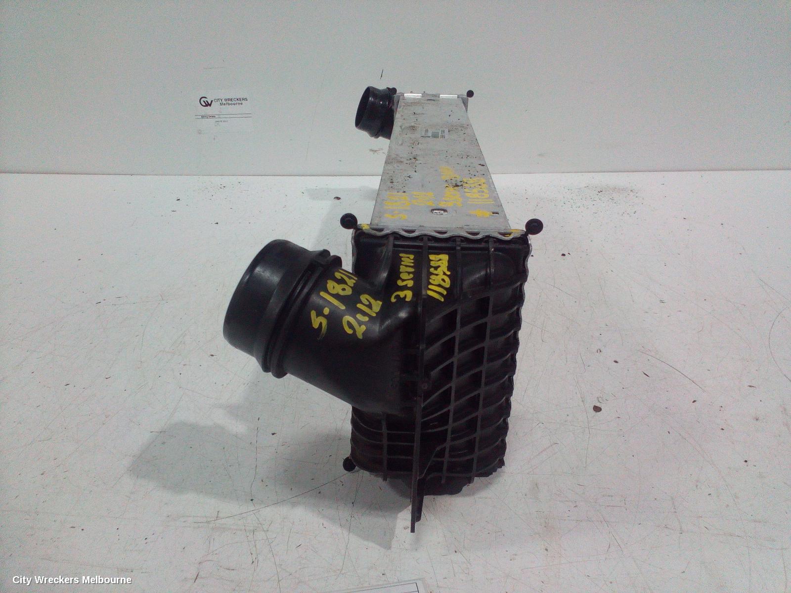 BMW 5 SERIES INTERCOOLER, F10/F11, 05/2010 - 01/2017