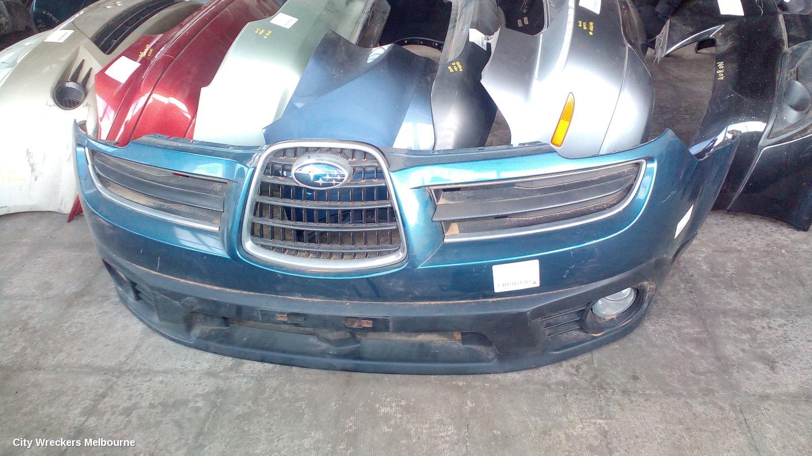 SUBARU TRIBECA FRONT BUMPER, B9, NON H/LAMP WASHER TYPE, 10/2006 - 11/2007
